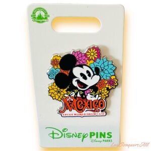 Disney Park Mexico Epcot World Showcase Mickey Mouse Disney Pin